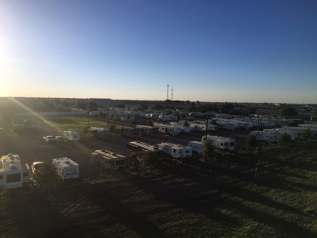 Midland TX RV Parks - stanley rv park sunrise