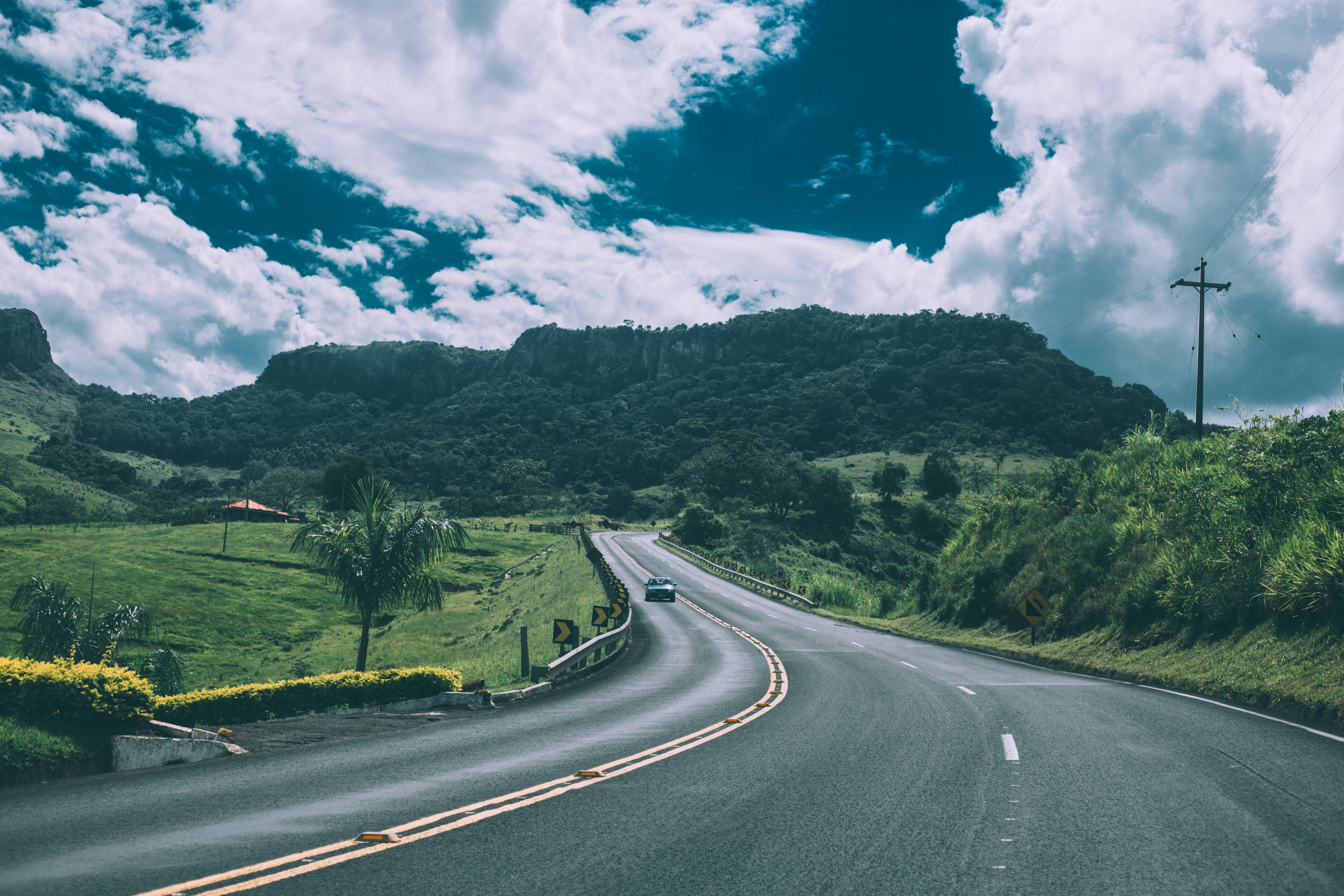 car-clouds-fields-57645