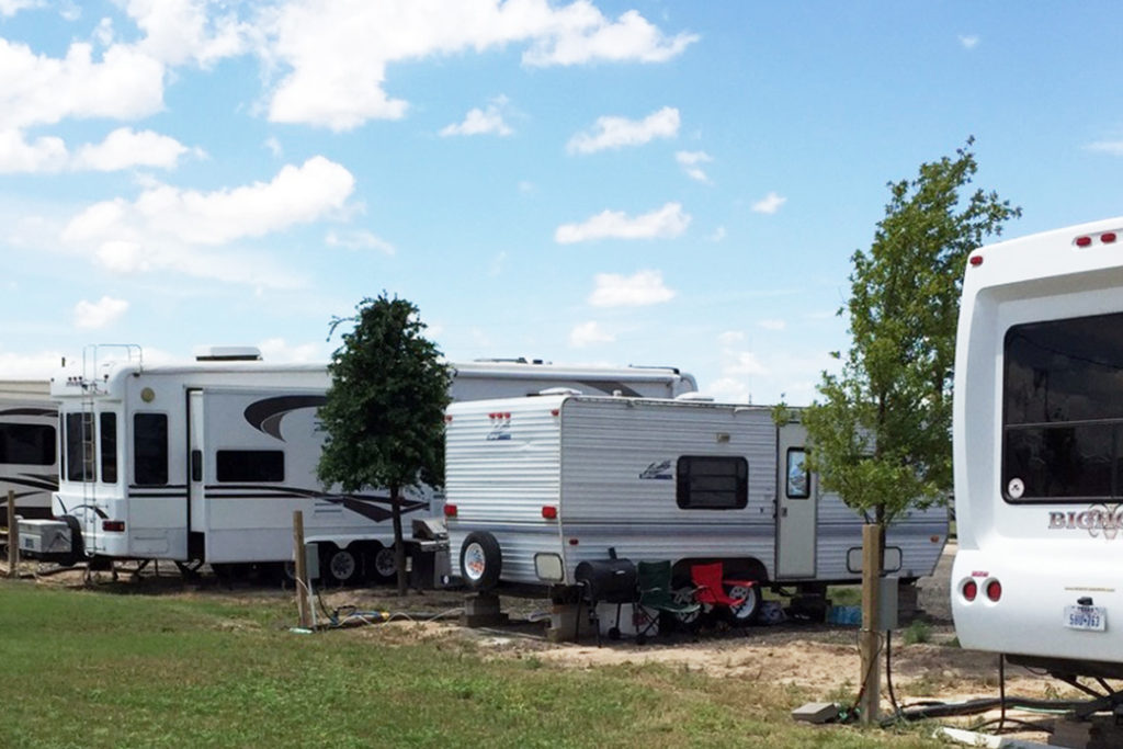 Stanley RV Park in Midland, Tx View of Sites