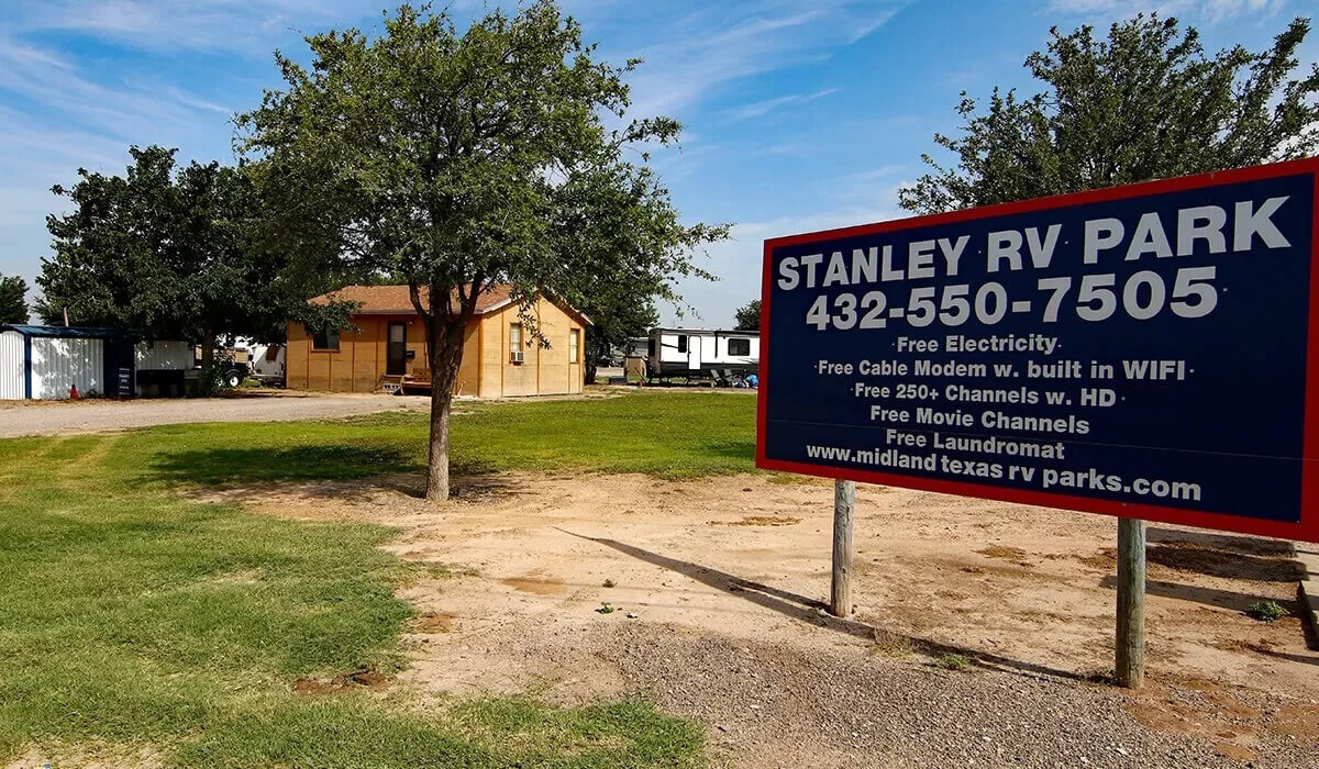 Stanley RV Park Amenities - Midland TX RV Parks