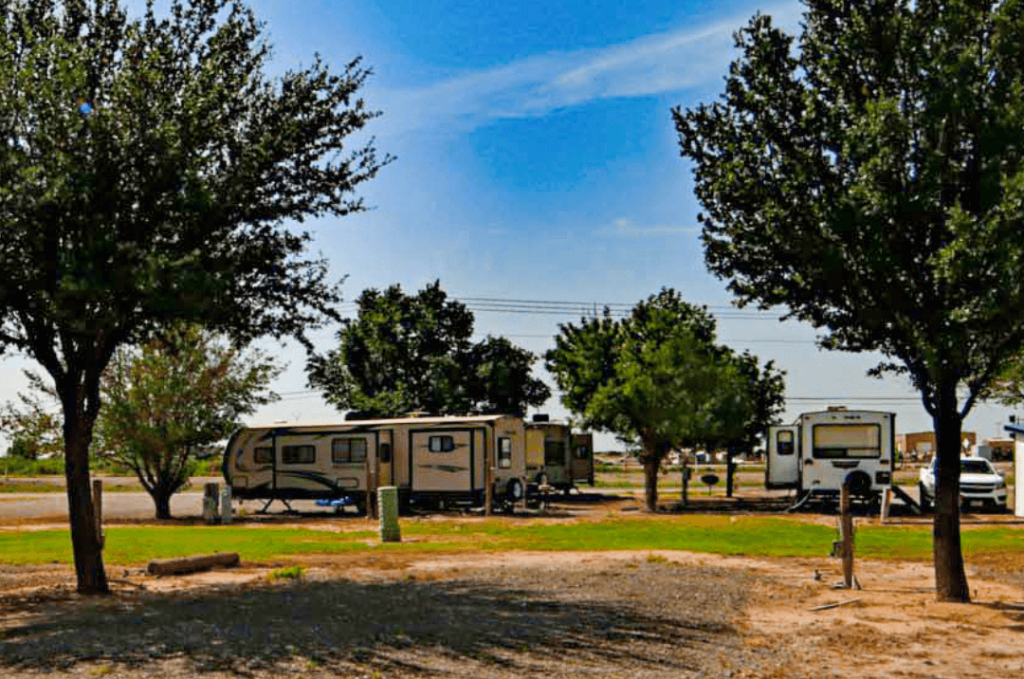 wide campground at Stanley RV Park the best of Midland TX RV parks