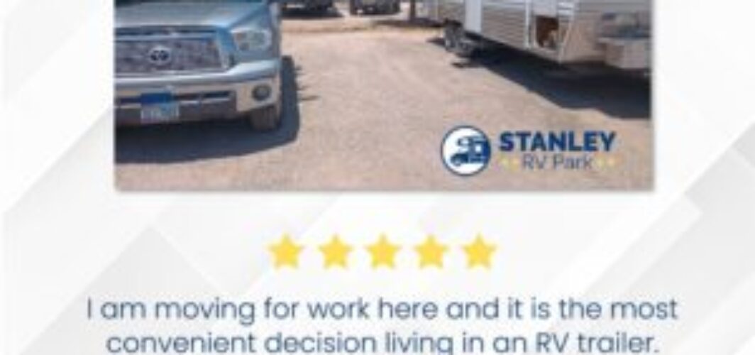 Five star customer review - Stanley RV Park in Midland, TX