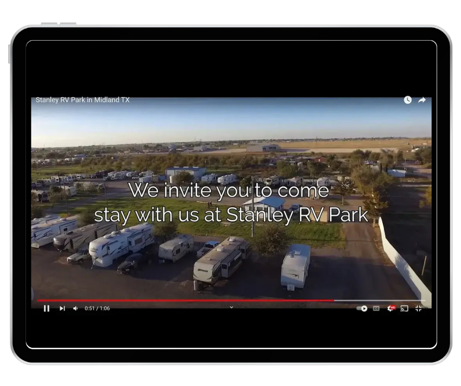 Stanley RV Park in Midland TX - YouTube Video, Campground