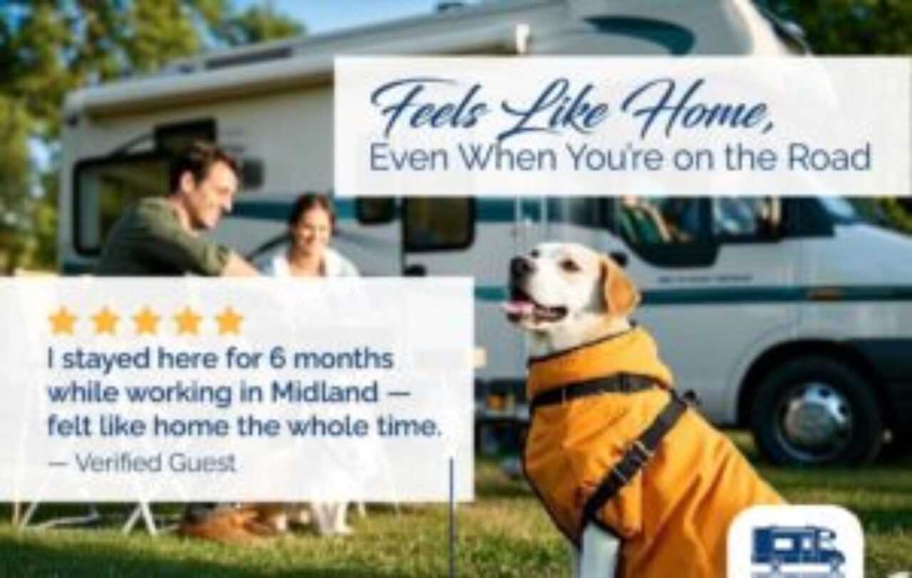 I stayed here for months while working in Midland, felt like home the whole time. — Verified Guest of Stanley RV Park